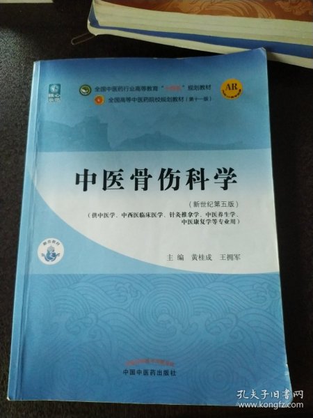 中医骨伤科学·全国中医药行业高等教育“十四五”规划教材