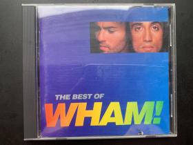 光盘唱片 CD《THE BEST OF  WHAM! （威猛乐队 精选集） 》英版专辑 (实物拍图）Sony Music Entertainment（UK）LTD  有歌词  发行编号：489020 2 发行时间：1997年