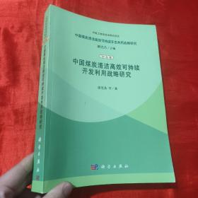 中国煤炭清洁高效可持续开发利用战略研究（综合卷）：中国煤炭清洁高效可持续开发利用战略研究