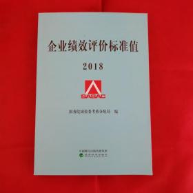 企业绩效评价标准值2018