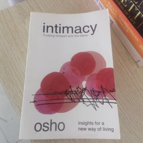 intimacy :trusting oneself and the other