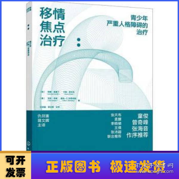 移情焦点治疗：青少年严重人格障碍的治疗