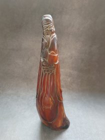 收来角财神爷摆件