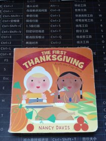 英文原版 The First Thanksgiving 第一个感恩节 纸板书 英文版 进口英语原版书籍