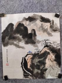 朱威先生山水42，纯手绘
