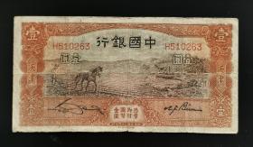 中央银行壹圆纸币（耕作）