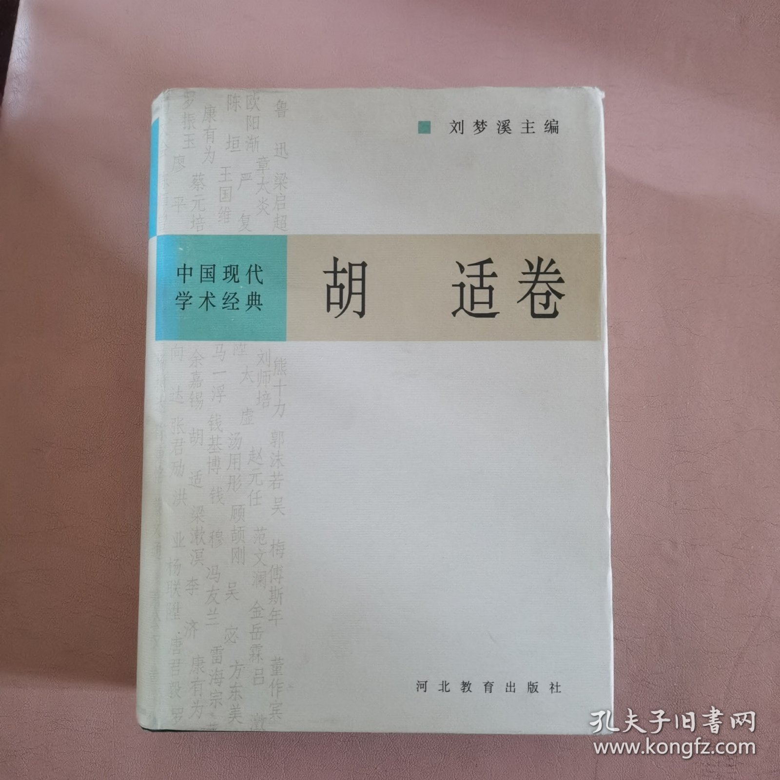 中国现代学术经典：胡适卷