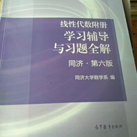 线性代数附册 学习辅导与习题全解（同济·第六版）