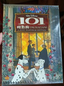 DVD迪士尼动画101斑点狗 盒装正版 双碟装白金珍藏版 经典国粤语配音 港版 全新未拆封