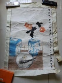 著名画家沈伟国画作品 文气十足