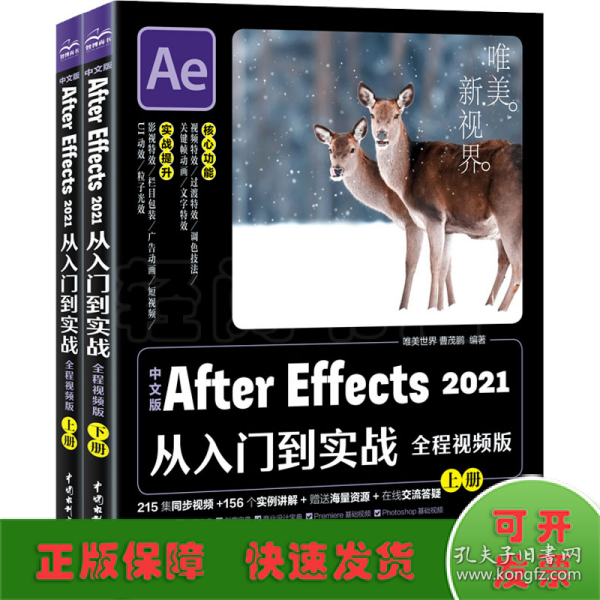 中文版After Effects 2021从入门到实战（全程视频版）（全两册）