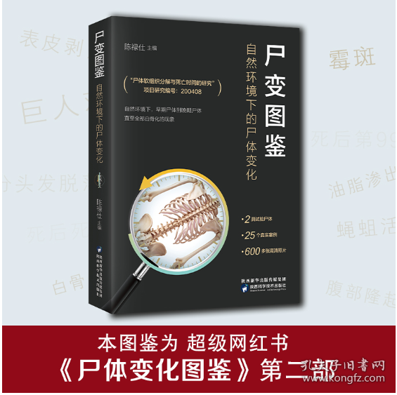 尸变图鉴：自然环境下的尸体变化（陈禄仕，法医专业书籍）