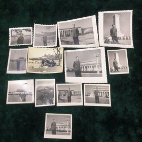 老照片（共13张合售）-天安门广场/颐和园等