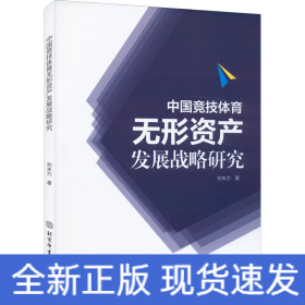 中國競技體育無形資產(chǎn)發(fā)展戰(zhàn)略研究
