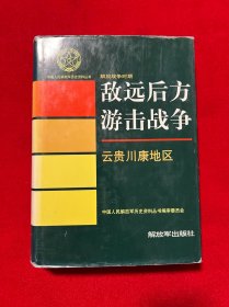 敌远后方游击战争 云贵川康地区（中国人民解放军历史资料丛书）精装【内页干净】