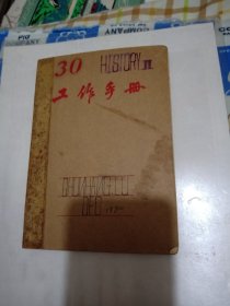 工作手册【内页1980年手写中国古代史等】