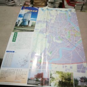 宁波市观光旅游图2001