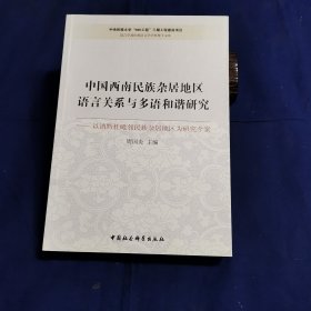 中国西南民族杂居地区语言关系与多语和谐研究：以滇黔桂毗邻民族杂居地区为研究个案