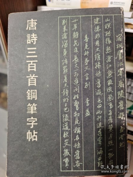 唐诗三百首钢笔字贴