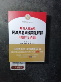 最高人民法院民法典总则编司法解释理解与适用 2025年一版一印