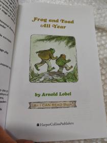 Frog and Toad All Year (I Can Read, Level 2)青蛙和蟾蜍的一年 英文原版