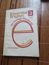 ESSENTIAL ENGLISH 3 基础英语学生用书
