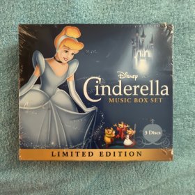 Cinderella灰姑娘原版电影原声迪士尼出品2cd+1dvd未拆封美版