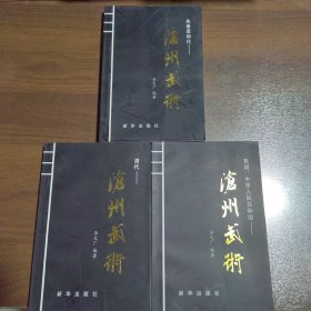 滄州武術(shù) 上中下（全三冊(cè)）3本合售