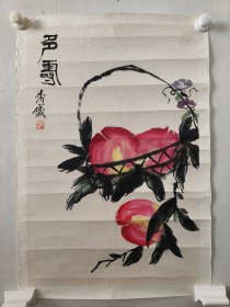 郭秀仪 69*45cm，齐白石女弟子