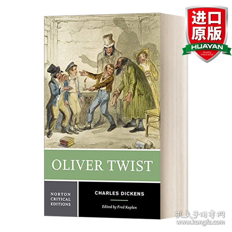 英文原版 Oliver Twist  雾都孤儿 诺顿文学解读系列 Norton Critical Edition 英文版 进口英语原版书籍