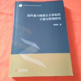 国外暴力主义罪犯的干预与管理研究 法学理论 张桂荣 新华正版