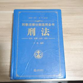 刑事法律分类适用全书：刑法【一版一印】