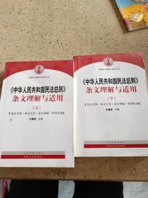 中华人民共和国民法总则 条文理解与适用（套装上下册）