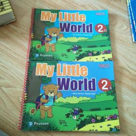 my little world（2A、2B）含光盘 二本合售