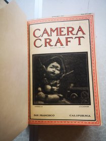 外文原版摄影史料 cameracraft 摄影船 1927年合订本一册 11册合订 品算好