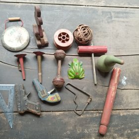 六七十年代儿童玩具14件