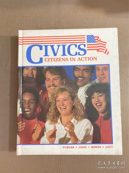 CIVICS CITIZENS IN ACTION英文原版精装