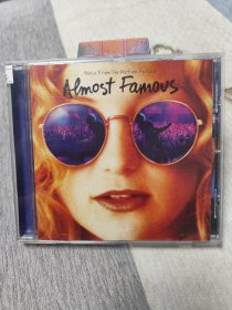 几近成名Almost Famous原声，欧版CD，盘面光洁无划痕。