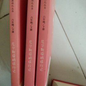 尼尔斯骑鹅旅行记人教版快乐读书吧六年级下册曹文轩、陈先云主编教育部统编语文教材必读书目 上中下 3本合售如图