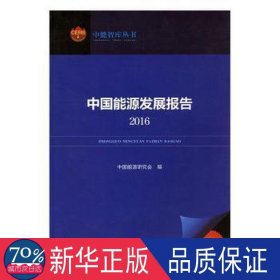 中国能源发展报告:2016 财政金融 中国能源研究会编