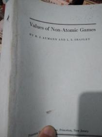 Values of Non-Atomic Games