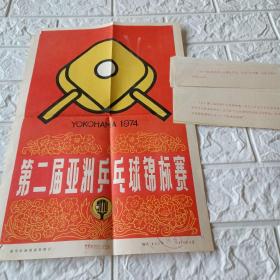 1974年新闻老照片 第二届亚洲乒乓球锦标赛（15张照片）