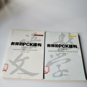 教师的PCK建构小学语文、数学（两本）