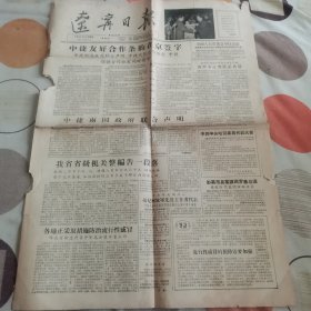 辽宁日报1957年3月28日