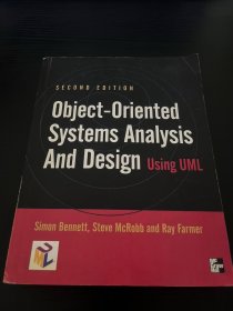 Object－Oriented
Systems Analysis
And Design Using UML