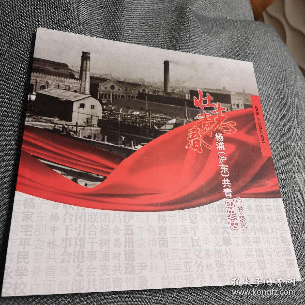 壮志青春 杨浦沪东共青团史话1919-1949 解放前共产主义青年团历史 2019年一版一印