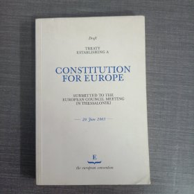 TREATY ESTABLISHING A CONSTITUTION FOR EUROPE