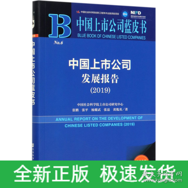 中国上市公司蓝皮书：中国上市公司发展报告（2019）