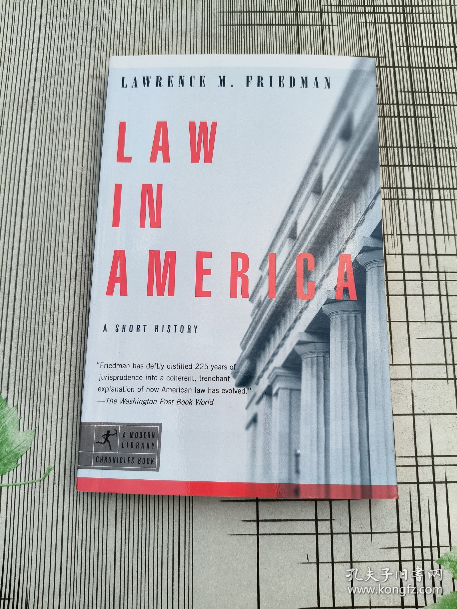 Law in America: A Short History