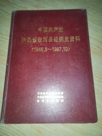 中国共产党陕西省白河县组织史资料（1946：9一1987-9）